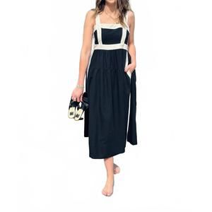 chinese dress ladies Brave+True Ari Linen Blend Dress